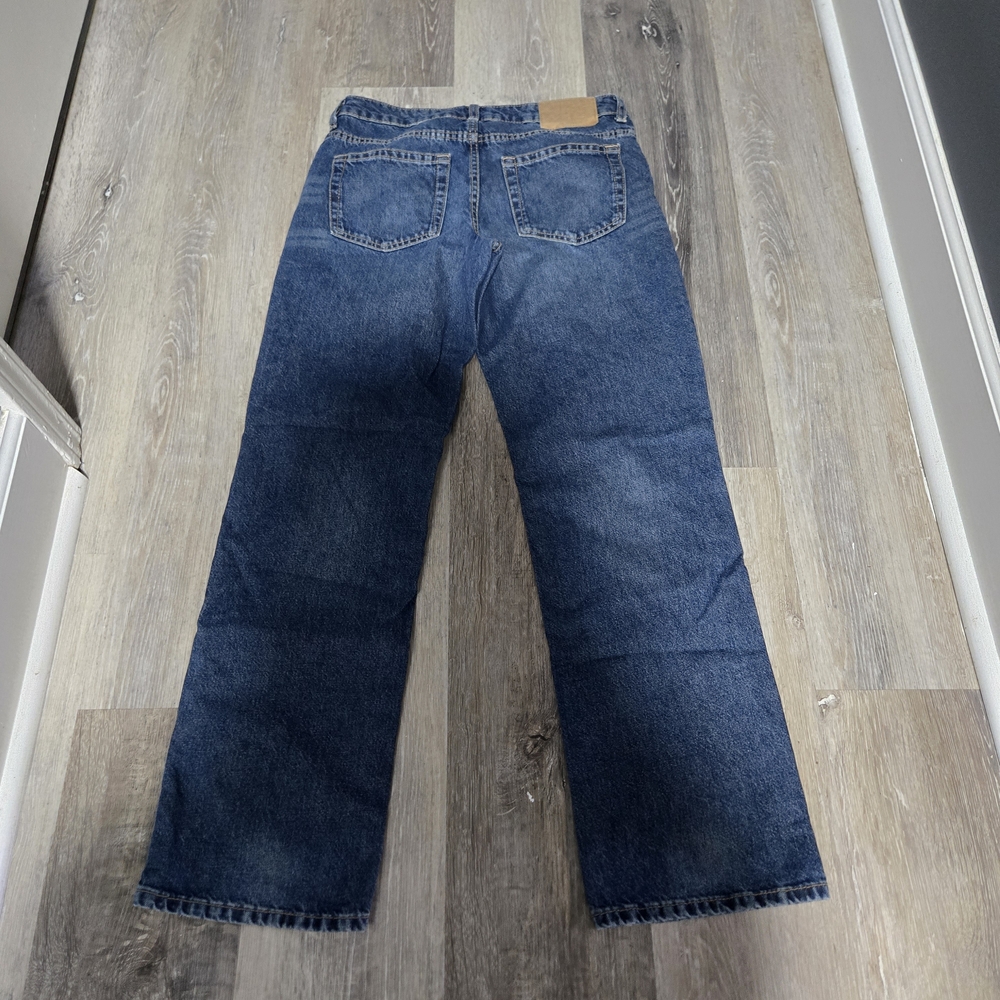 H&M Divided Blue Denim Women's 6 Straight Leg Jeans - Picture 6 of 7